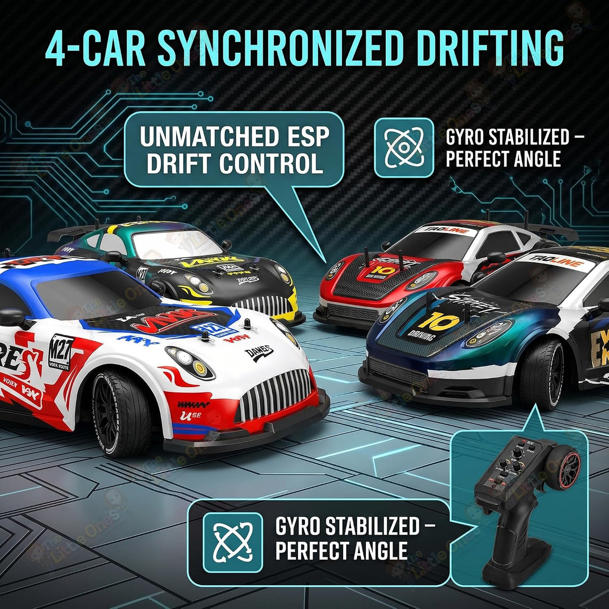 T.O.T 1:16 RC DRIFT CAR - LIGHTSTORM DRIFT