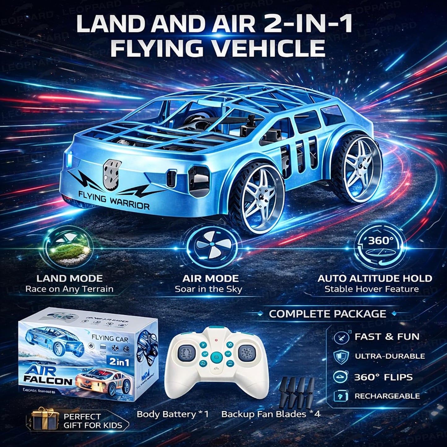T.O.T 2 IN 1 FLYING CAR - FLY+