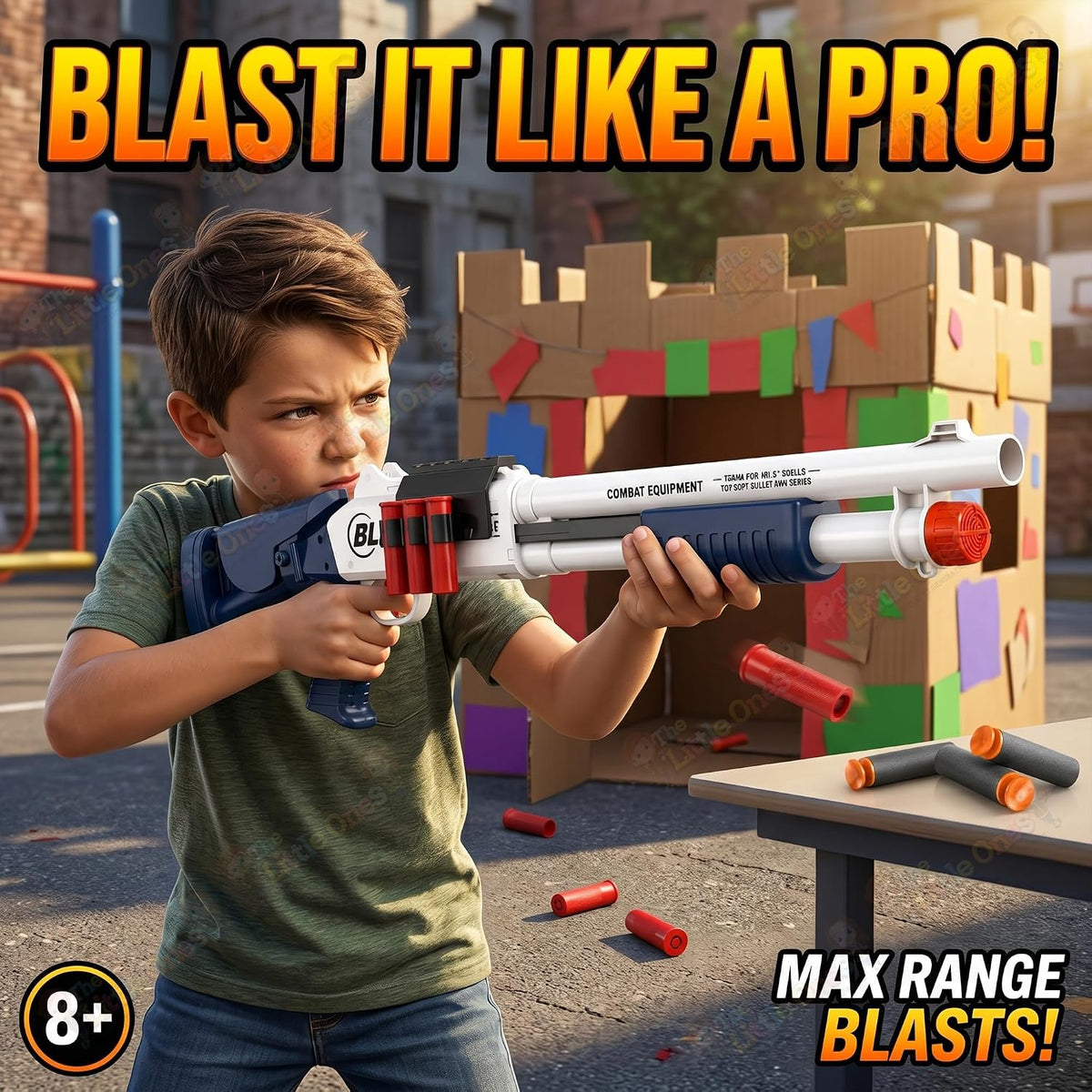 T.O.T DART BLASTER - BLAZE SHOT