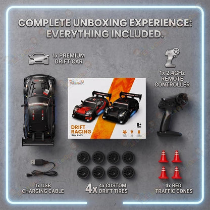 T.O.T 1:24 RC DRIFT CAR - SHADOW DRIFT
