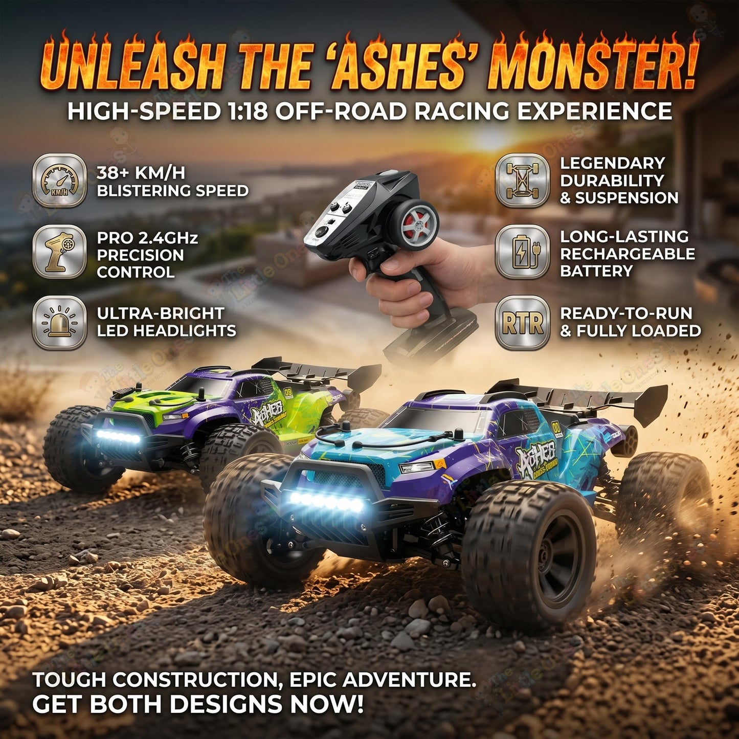 T.O.T 1:18 RC PURE HOBBY GRADE DRIFT CAR - ASHES X4