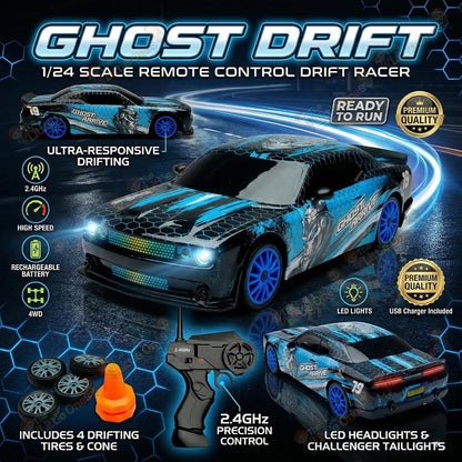 T.O.T 1:24 RC DRIFT CAR - RUSH DRIFT PRO