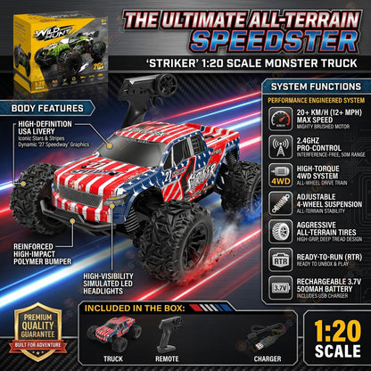 T.O.T 1:16 RC OFF ROAD DRIFT CAR - WILD X RC