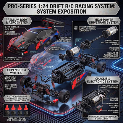 T.O.T 1:24 RC DRIFT CAR - DRIFT X