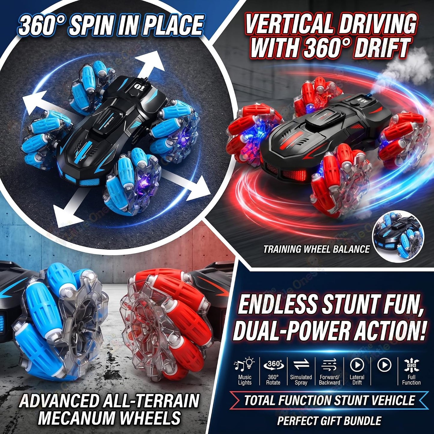 T.O.T RC 4x4 OFF ROAD RC CAR - LIGHTFORCE RACER