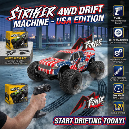 T.O.T 1:16 RC OFF ROAD DRIFT CAR - WILD X RC