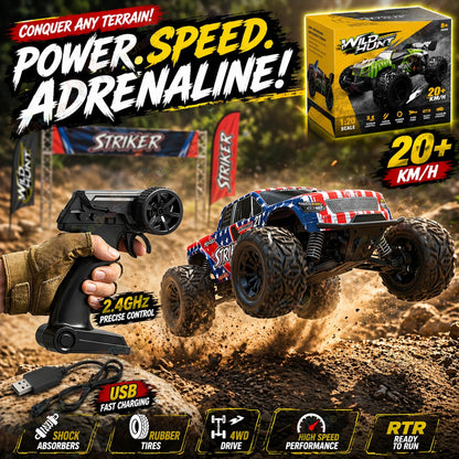 T.O.T 1:16 RC OFF ROAD DRIFT CAR - WILD X RC