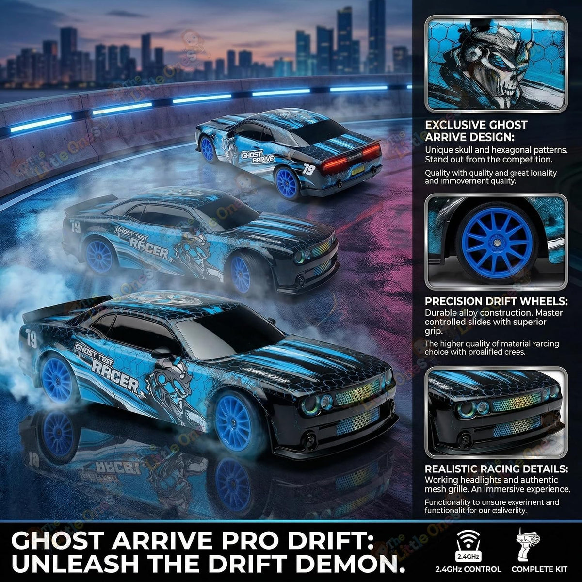 T.O.T 1:24 RC DRIFT CAR - RUSH DRIFT PRO