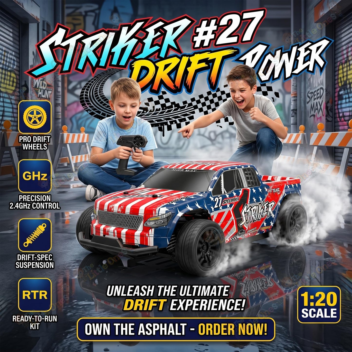 T.O.T 1:16 RC OFF ROAD DRIFT CAR - WILD X RC
