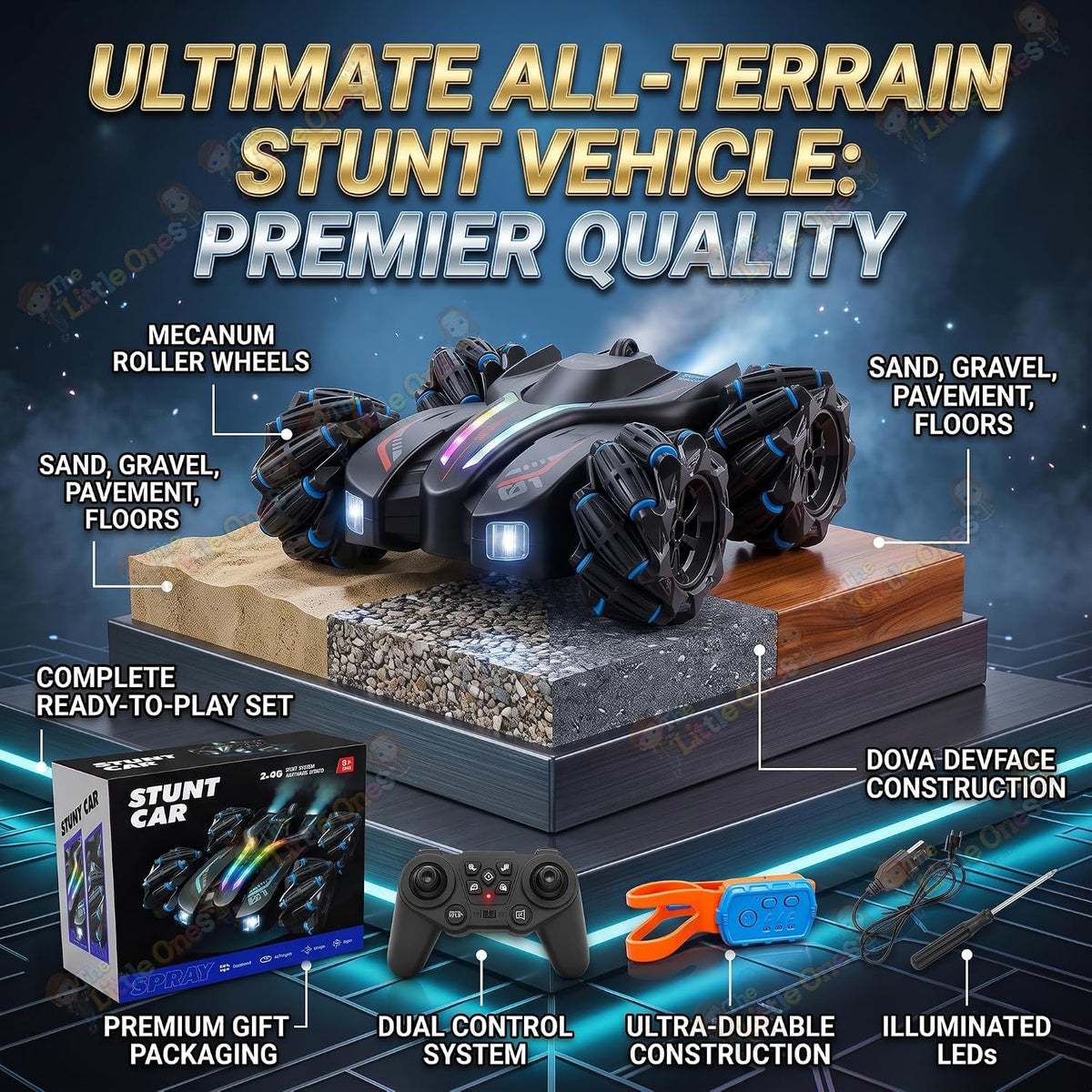 T.O.T RC 4x4 OFF ROAD RC CAR 1:24 - GESTUREX