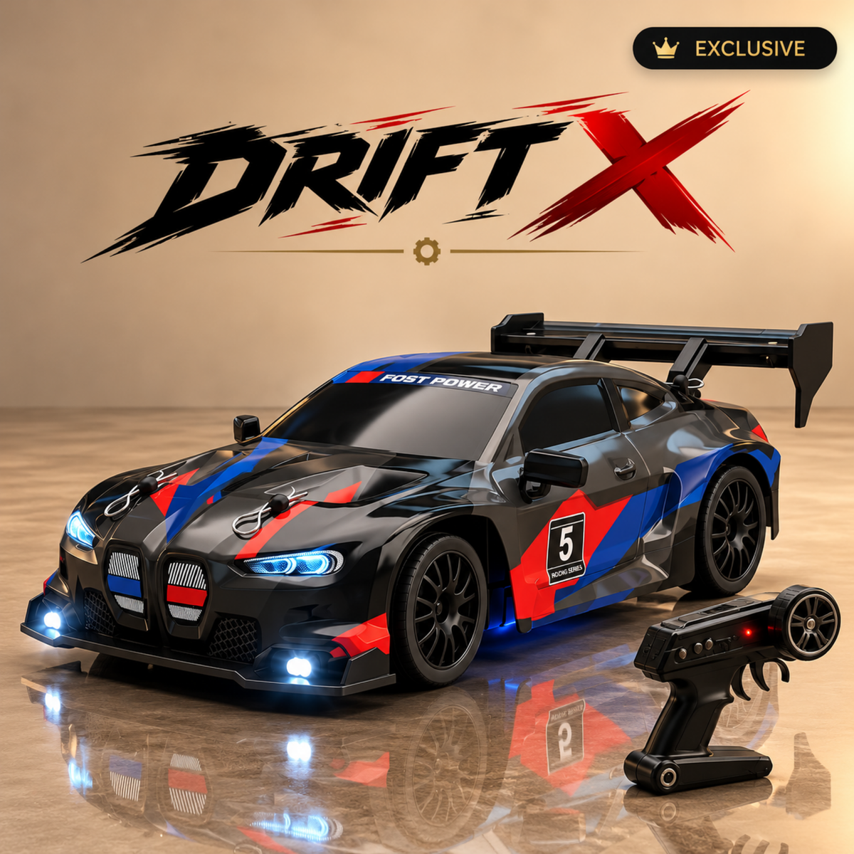 T.O.T 1:24 RC DRIFT CAR - DRIFT X