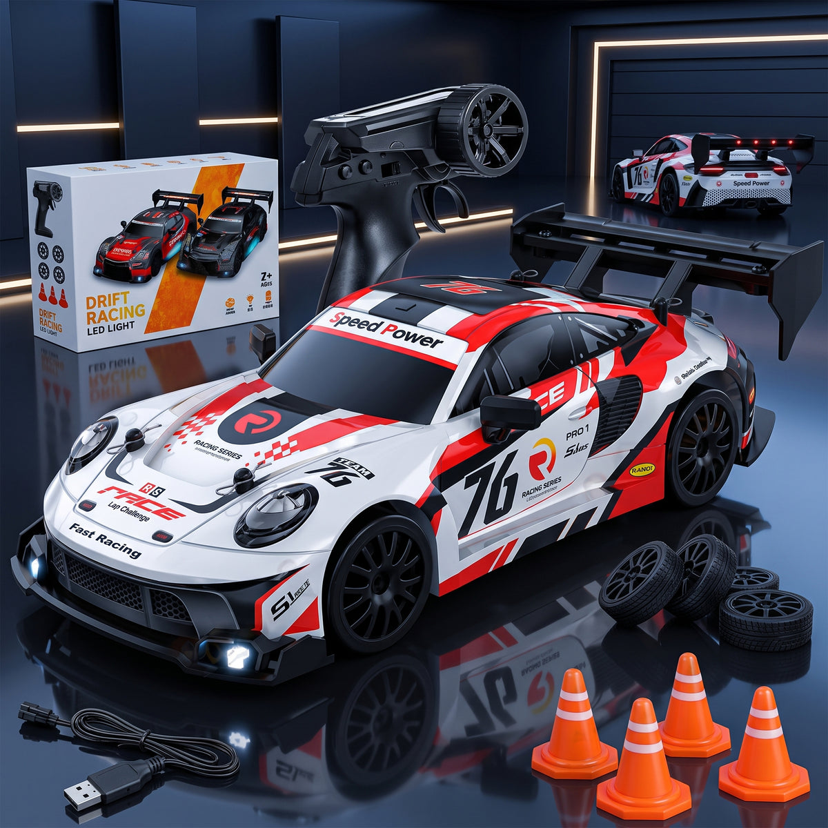 T.O.T 1:24 RC DRIFT CAR - APEX RACER