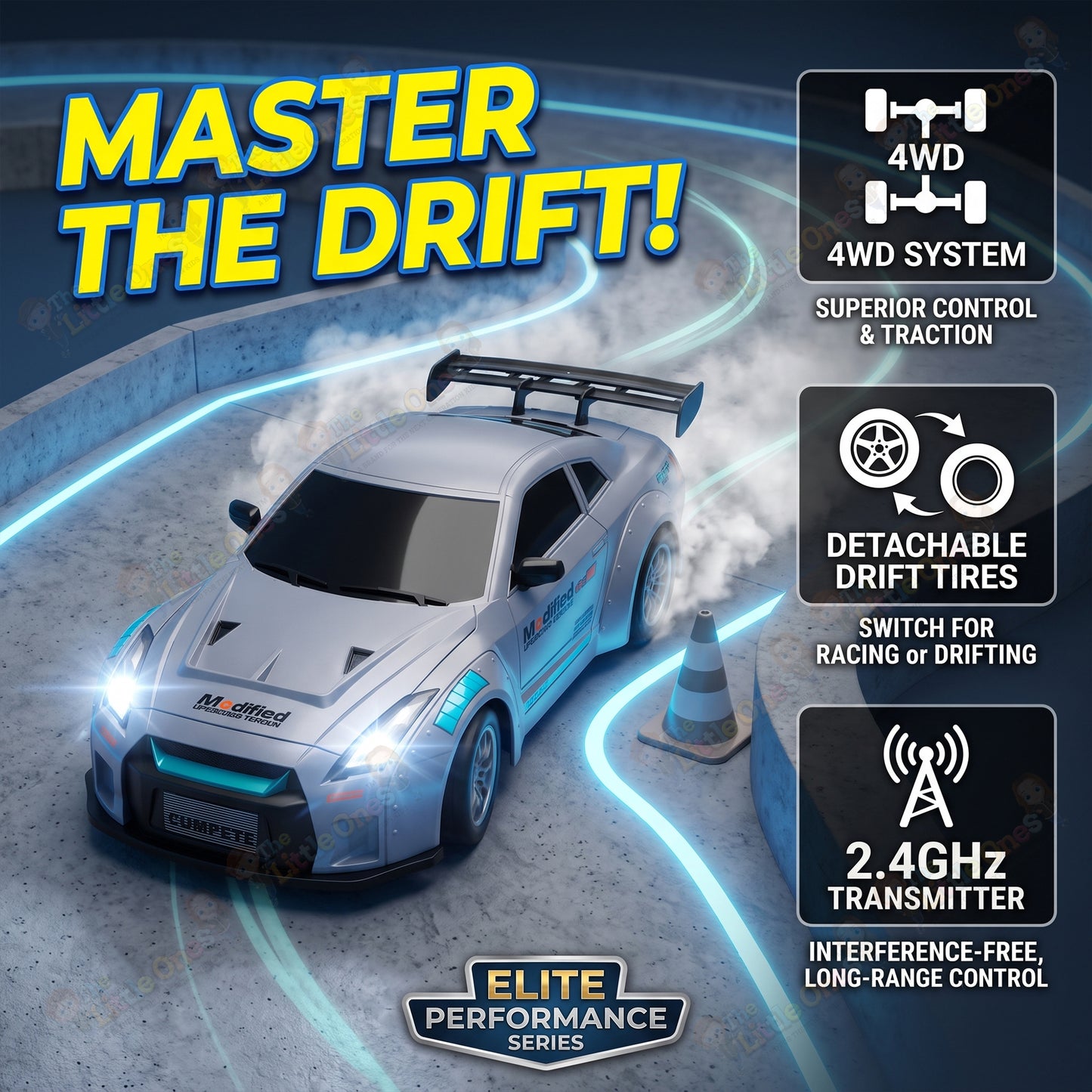 T.O.T 1:24 RC DRIFT CAR - SKYLINE DRIFT