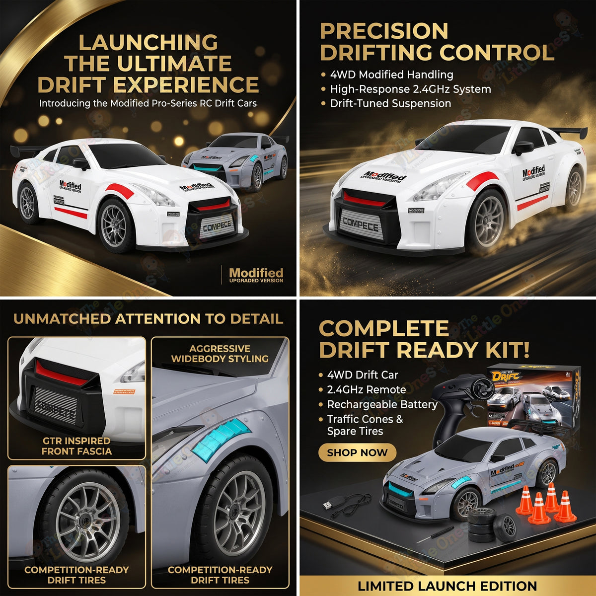 T.O.T 1:24 RC DRIFT CAR - SKYLINE DRIFT