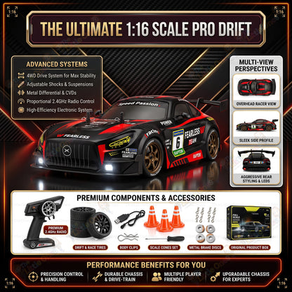 T.O.T 1:16 RC DRIFT CAR - POWER PRO