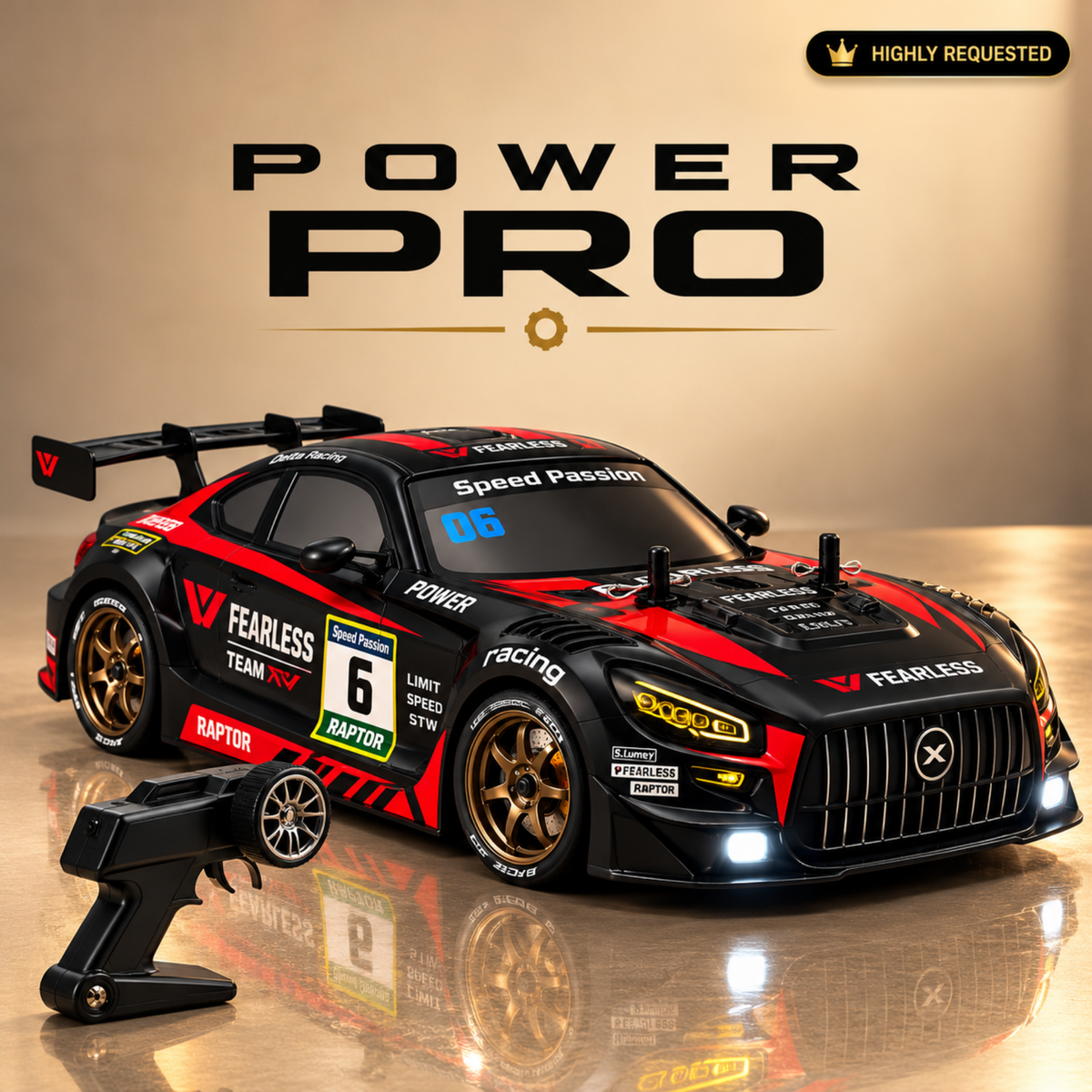 T.O.T 1:16 RC DRIFT CAR - POWER PRO