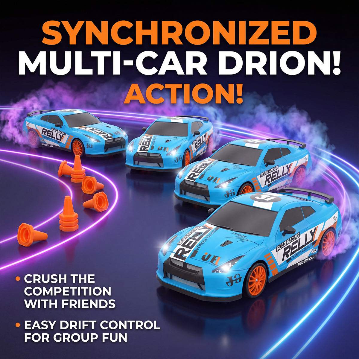 T.O.T 1:24 RC DRIFT CAR - DRIFTKING PRO