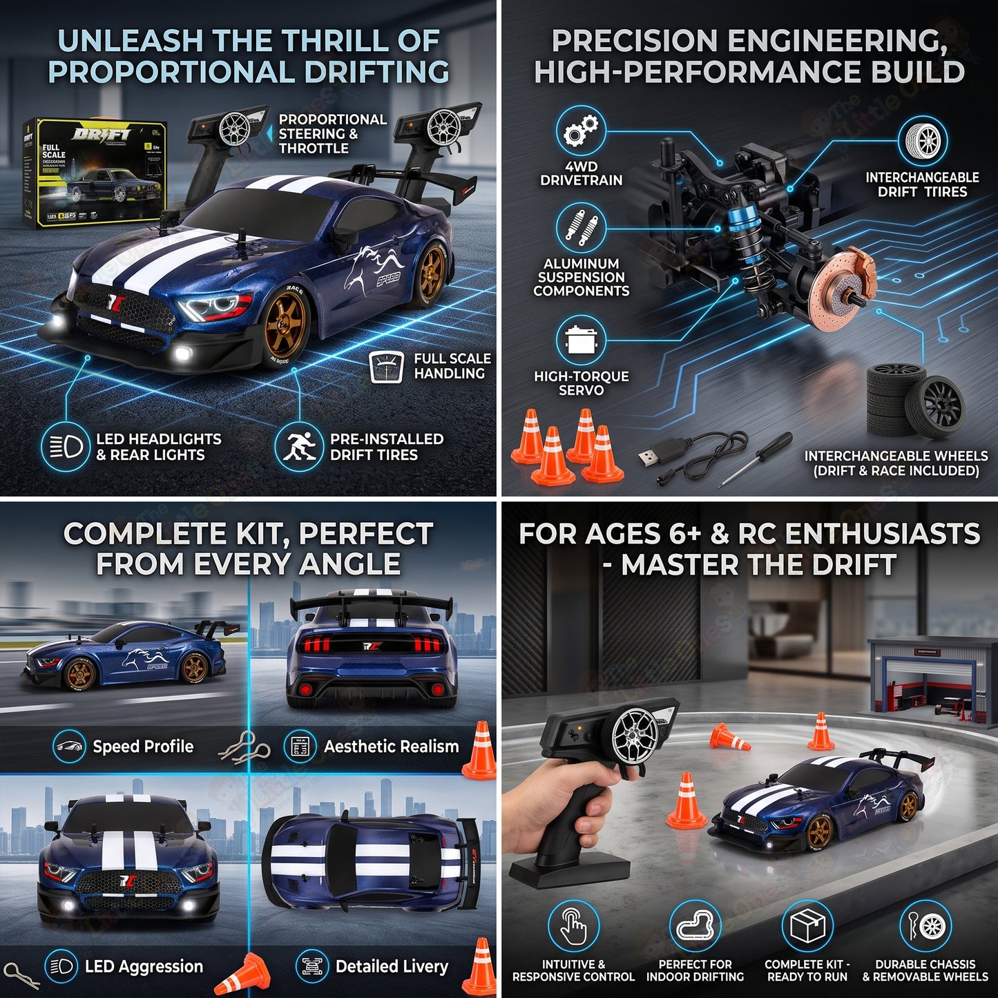 T.O.T 1:16 RC DRIFT CAR - NIGHTMARE