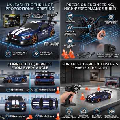 T.O.T 1:16 RC DRIFT CAR - NIGHTMARE