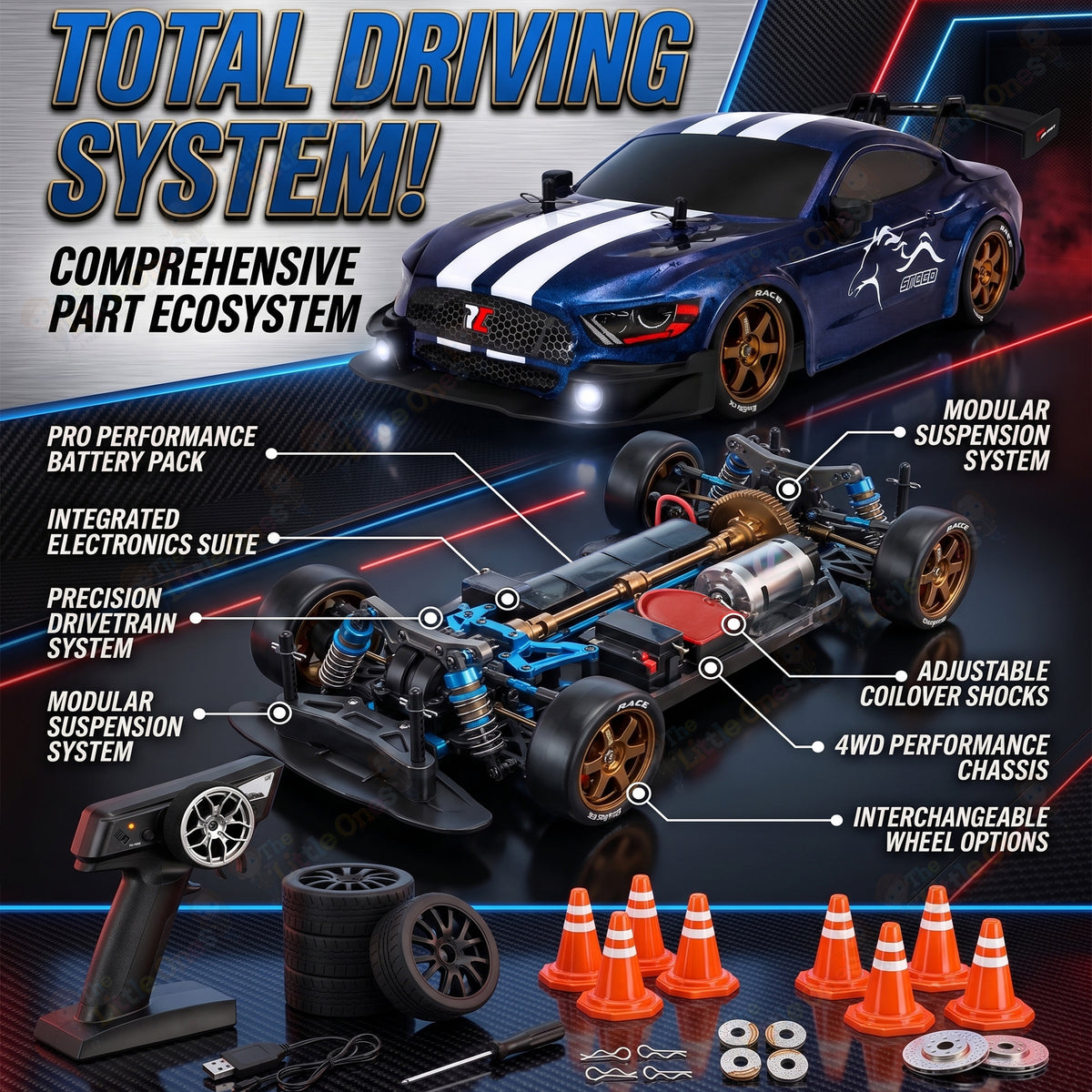T.O.T 1:16 RC DRIFT CAR - NIGHTMARE