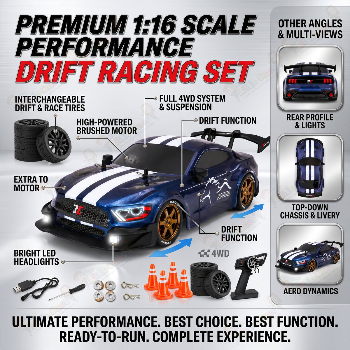 T.O.T 1:16 RC DRIFT CAR - NIGHTMARE