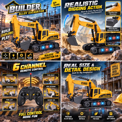 T.O.T 1:24 6 CHANNEL RC EXCAVATOR - DIGMASTER