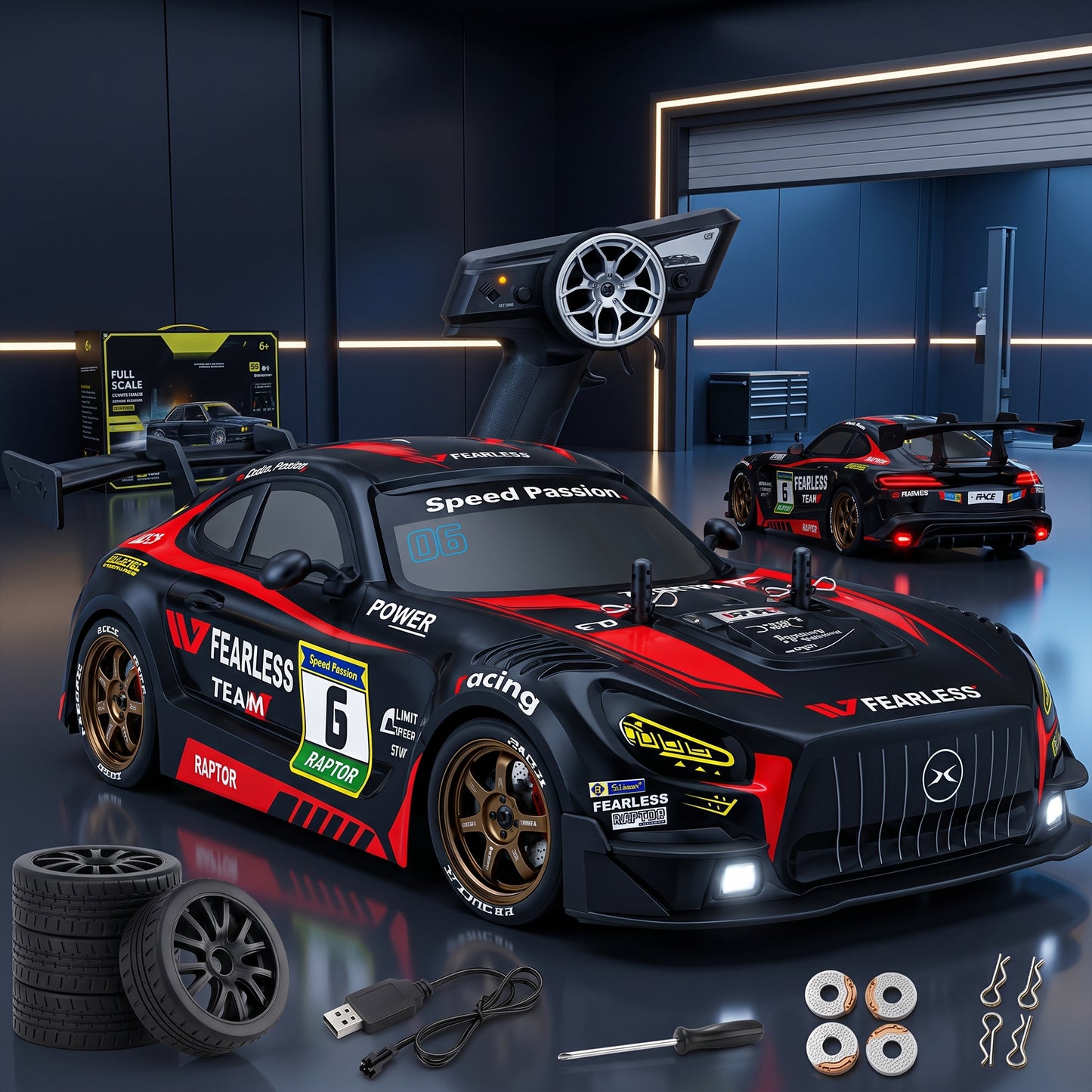 T.O.T 1:16 RC DRIFT CAR - POWER PRO